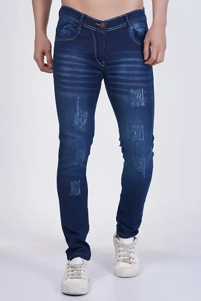 Men Blue Jeans