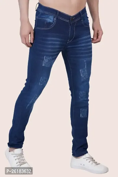 Linaria Men Blue Jeans