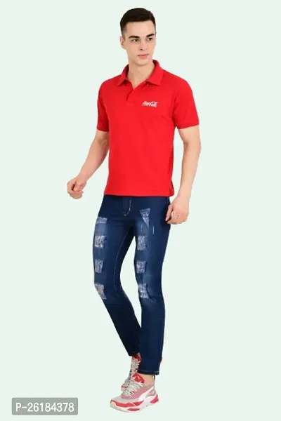 Linaria Men Blue Jeans-thumb3