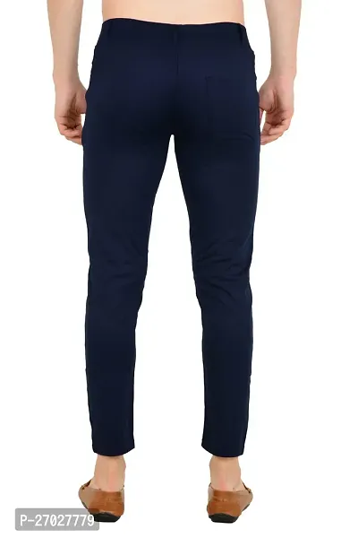 Linaria Men Blue Track Pant 1 Button-thumb2