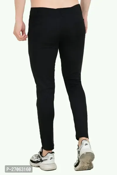 Linaria Men Black Track Pant 1 Button-thumb2