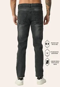 Classic Cotton Blend Solid Jean for Men-thumb2