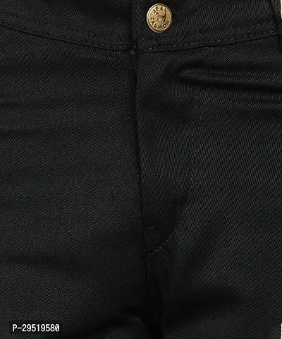 Linaria Baggy Fit Denim Black Pocket Jeans-thumb3