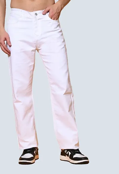 Trendy Stylish Mid-Rise Jeans for Men