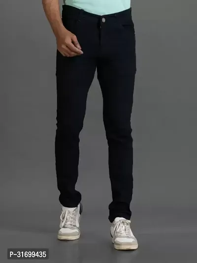 Stylish Slim Fit Denim Jeans For Men