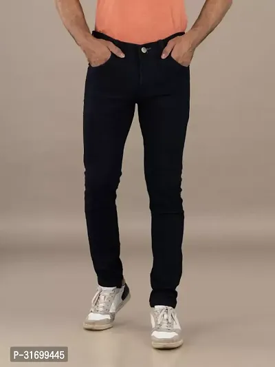 Stylish Slim Fit Denim Jeans For Men