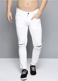 Stylish Denim Solid Jeans for Men-thumb2