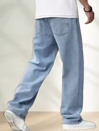 Stylish Denim Solid Jeans for Men-thumb2