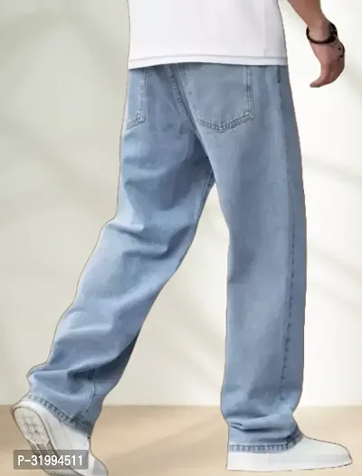 Stylish Denim Solid Jeans for Men-thumb3