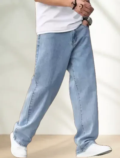 Trendy Stylish Denim Mid-Rise Jeans for Men