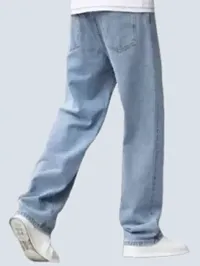 Stylish Denim Solid Jeans for Men-thumb2