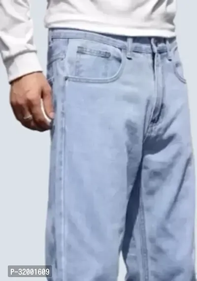 Stylish Denim Solid Jeans for Men-thumb2