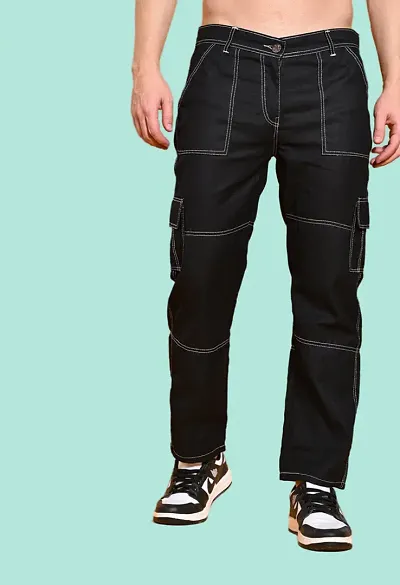 Trendy Regular Fit Denim Pocket Jeans For Men