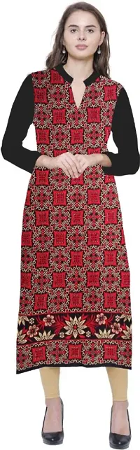 Plus size on sale woolen kurtis online