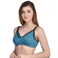 Desiprime Women Stylish Non Padded B Cup Feeding Bra 30 Green-thumb1