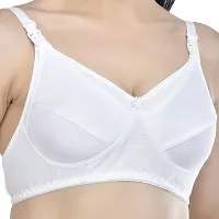 Desiprime Women Stylish Non Padded B Cup Feeding Bra 36 White-thumb3