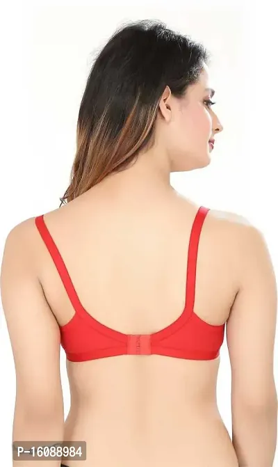 Desiprime Women Stylish Non Padded B Cup Feeding Bra 44 Red-thumb4