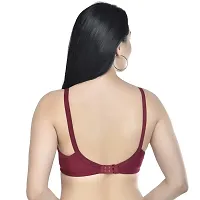 Desiprime Women Stylish Non Padded B Cup Feeding Bra 40 Maroon-thumb2