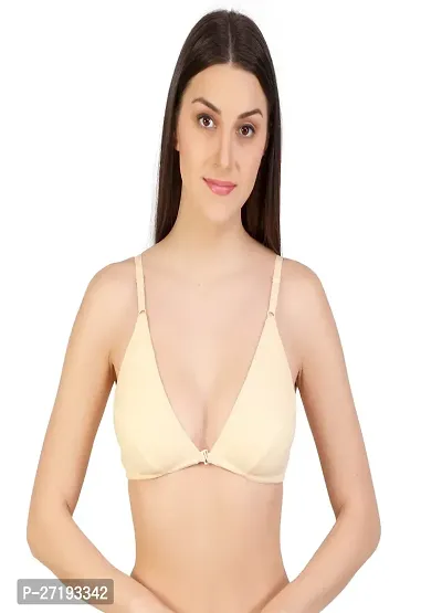 Stylish Multicoloured Cotton Solid Non Padded Bras For Women Pack Of 3-thumb4