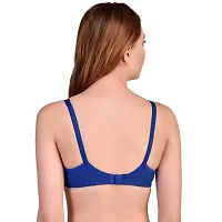 Needytime Poly Cotton C Cup Feeding Bra - Blue-thumb2