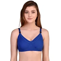 Needytime Poly Cotton C Cup Feeding Bra - Blue-thumb4