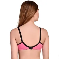 Needytime C Cup Poly Cotton Feeding Bra Set of 2 (Rani/Pink)-thumb2