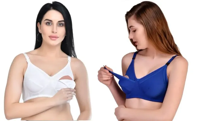 Cotton Blend Maternity Bras 