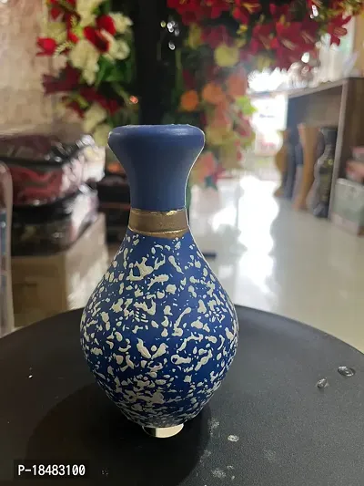 Classic Wooden Pot For Home, Office Decoration And Gift Item 9Inch Vase