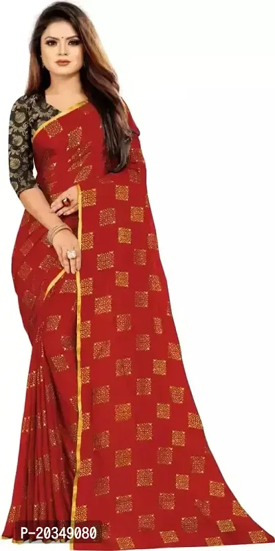 Buy JR SAREES Women's NAZNEEN FOIL PRINT WORK Saree With JACQUARD work  Blouse Piece NAVY Online In India At Discounted Prices