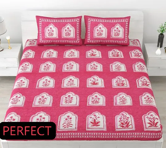 New Arrival Attractive Pure Cotton Double Bedsheets