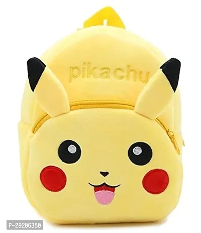 Pikachu Soft Plush School Bag 10L-thumb0