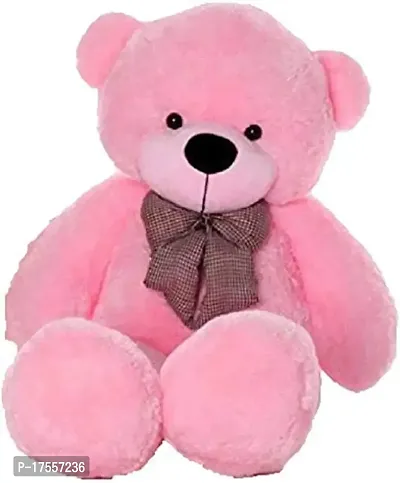 Truelover Soft Toy Teddy Bear Cute Loveable Gifts for Kids and Girls, anniversarry Gift for Wife 4 feet Pink New Edition for Gifting-thumb2
