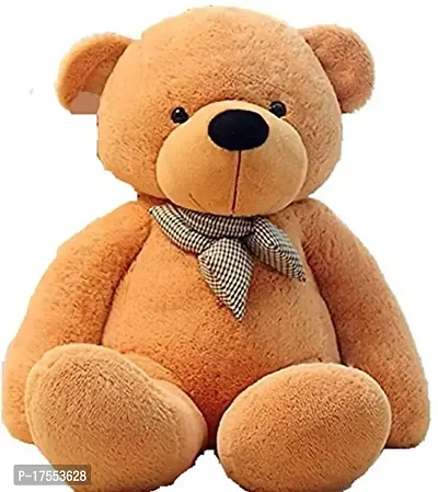 Truelover Soft Toy Teddy Bear Cute Loveable Gifts for Kids and Girls, anniversarry Gift for Wife 3 feet Brown New Edition for Gifting-thumb0