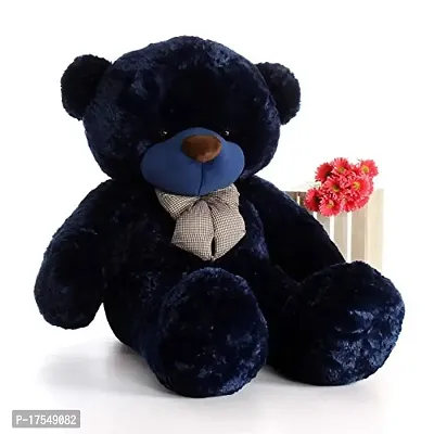 Truelover Soft Toy Teddy Bear Cute Loveable Gifts for Kids and Girls, anniversarry Gift for Wife 3 feet Navy Blue New Edition for Gifting