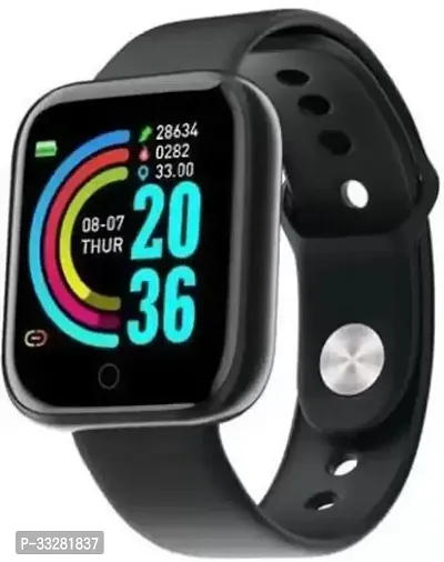 smart watch d20  smart price black-thumb0