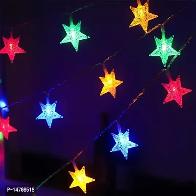 XUEBIN Star Fairy Diwali Light with 14 Multi Color Led String Lights for Christmas, Wedding, Indoor, Outdoor Lights for Home Decoration Waterproof (5 Meter)