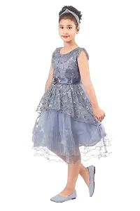 Stylish Net Dress for Kids Girl-thumb1