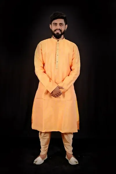 Classic Silk Kurta Set for Men