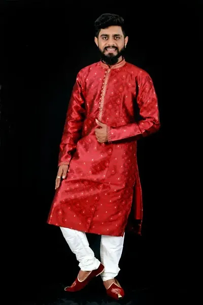 Trendy Blend Kurtas For Men