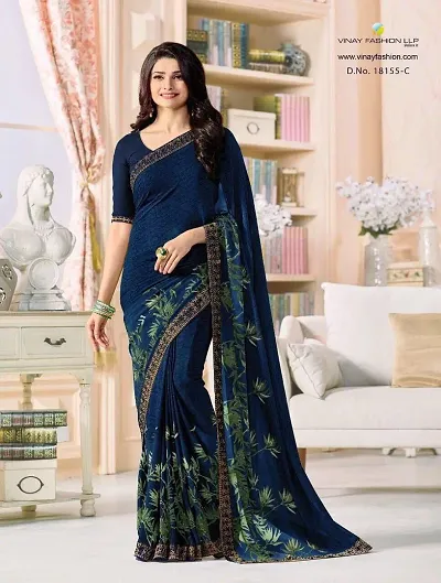 Georgette Saree with Blouse piece