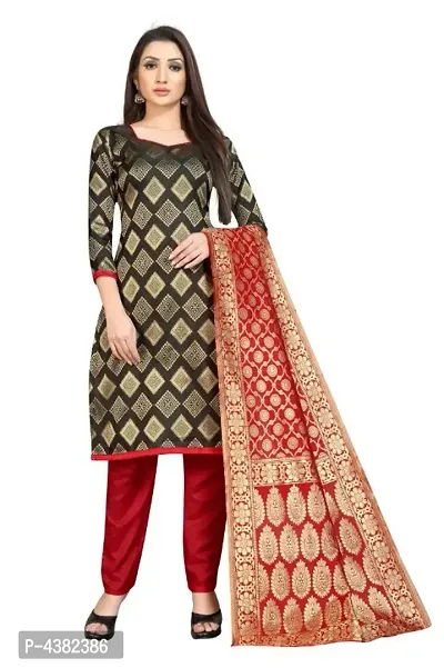 Beautiful Jacquard Dress Material with Dupatta