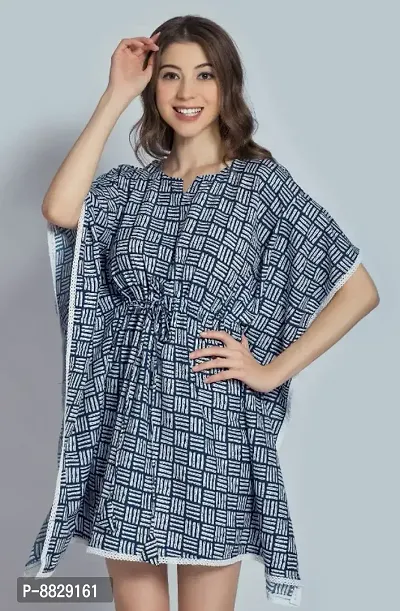 Stylish Women Printed Kaftan Top-thumb0