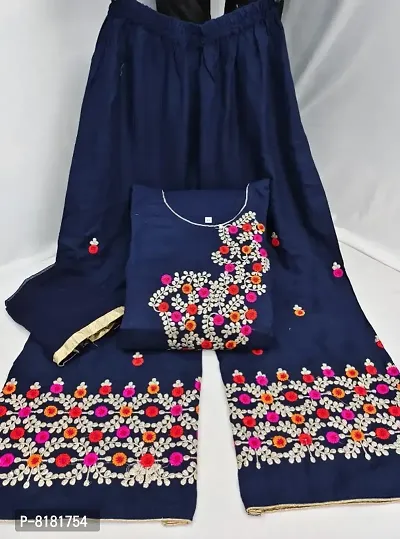 kurti palazzo and dupatta set