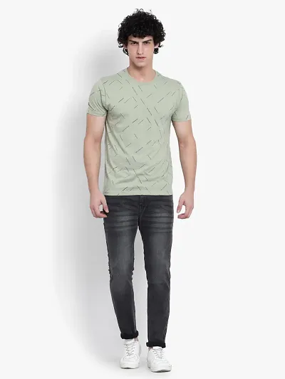 Stylish Faded Mid-Rise Jeans For Men