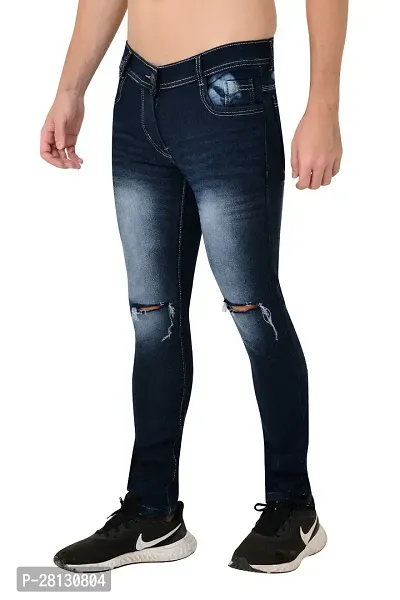 Jeanberry-211-BLF-Blue Knee Cut Jeans-thumb2