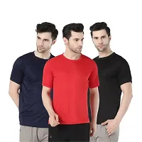 Classy Ravishing Men Dri Fit Active Tshirts Combo of 3-thumb3