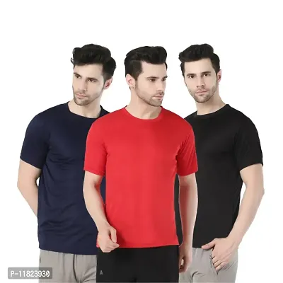 Classy Ravishing Men Dri Fit Active Tshirts Combo of 3-thumb4