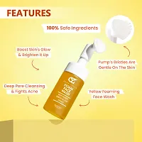 Grow Young Turmeric  Aloe Vera Foam Face Wash | For Clean  Clear Skin | Gentle Exfoliation  Unclog Pores | Instant Brightness | 100 ml-thumb2