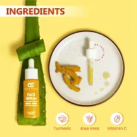 Grow Young Turmeric  Aloe Vera Face Serum | Vitamin C Serum for Glowing Skin | Anti-Aging Magic | 30 ml-thumb3