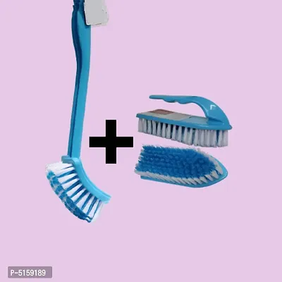 Single Hockey Bathroom cleaning brush-thumb0